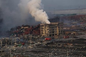 因天津爆炸事故 港消防處示範處理事故