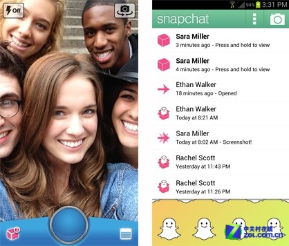 Snapchat——Facebook的有力對手