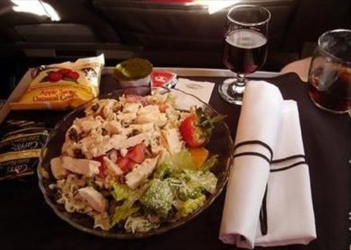 旅行路上的飛機餐
