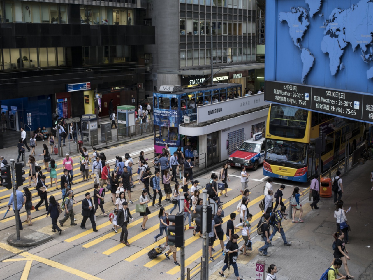 2016全球生活費最貴城市　台北排43香港奪冠