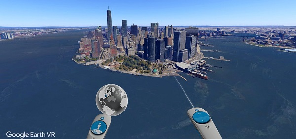 Google Earth VR秒殺同類VR