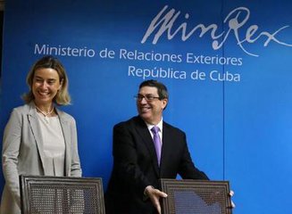 古巴和歐盟簽署合作協議，有助於古巴實現“社會和政治現代化”