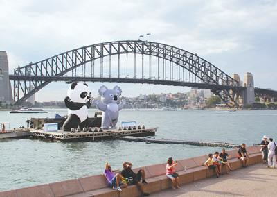 “澳中旅遊年”活動標志兩國關系進入嶄新時代