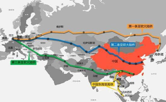 中蒙俄經濟走廊規劃，“一帶一路”建設是主線