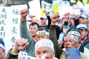 台數千農民抗議水會改制