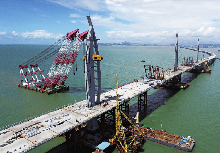 港珠澳橋珠海口岸安裝通關設備