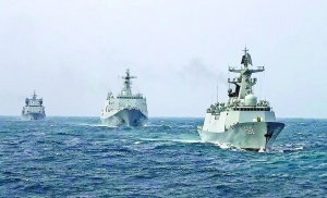 中國11艘戰艦入印度洋