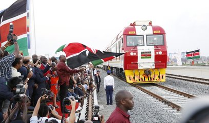 蒙內鐵路助非洲搭上合作共贏的“中國快車”