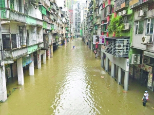 澳門內港將建米半矮牆擋洪水