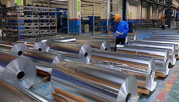 美國將對中國鋁箔正式徵收高額"雙反稅"