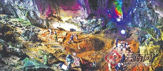 雲南大陰洞遺址考古發現人類早期洞穴墓地